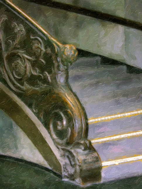 Rome Vatican City Base of Spiral Stairway