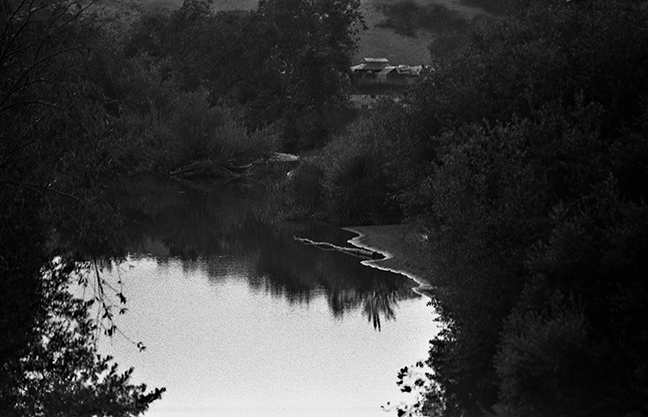 Rural Buildings Small Lake